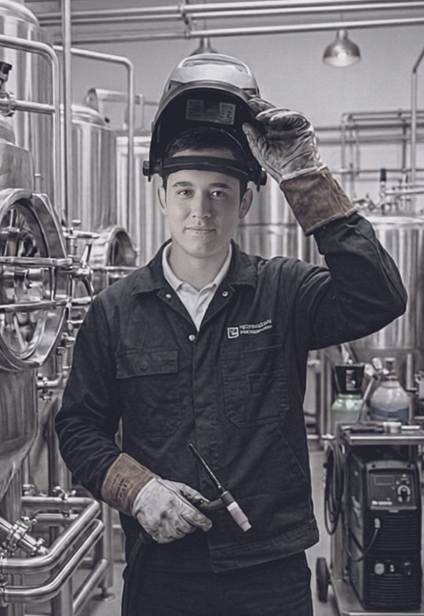 Gabriel Frites – Especialista en soldadura TIG, MORFRIX Industrial Solutions
